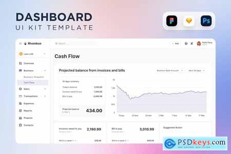 Cashflow Dashboard UI Kit