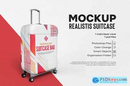 Suitcase Mockup