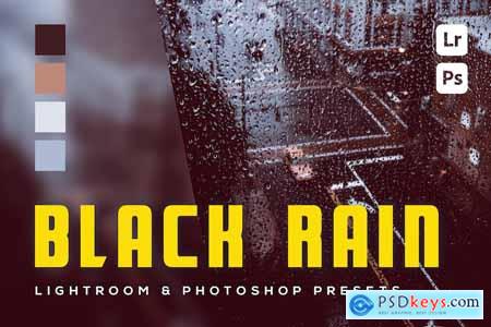 6 Black Rain Lightroom and Photoshop Presets