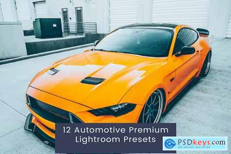 12 Automotive Premium Lightroom Presets