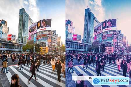 20 City Purple Lightroom Presets and LUTs