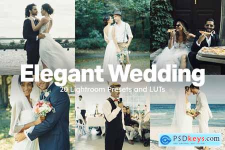 20 Elegant Wedding Lightroom Presets and LUTs