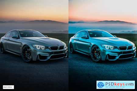 12 Automotive Premium Lightroom Presets