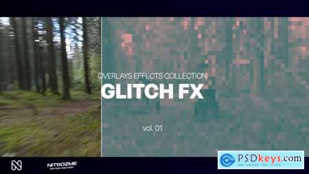Glitch Effects Overlays Collection Vol. 01 46400099