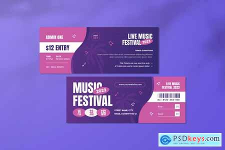 Music Festival - Ticket