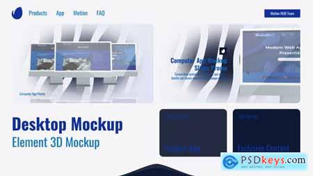 Mock-Up Desktop Presentation 46370987