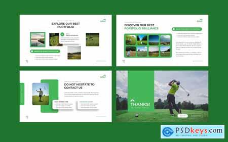 Golf - Professional Golf PowerPoint