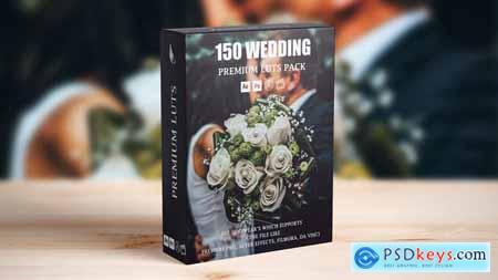 150 Professional Cinematic Wedding LUTs for Filmmakers 46133242