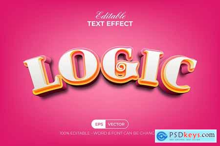 Logic 3d Text Effect Soft Style