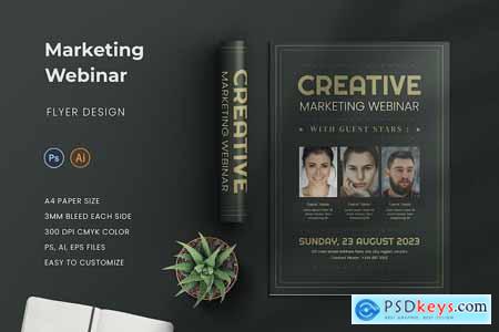 Marketing Webinar Flyer