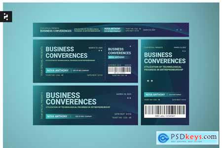 Business Conference Ticket Pack