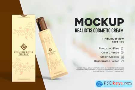 Cosmetic Cream Mockup