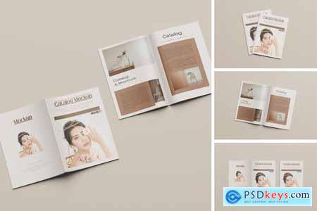 A4 Catalog Brochure Mockup