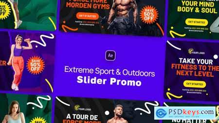 Extreme Sport & Outdoors Slider Promo 46365333