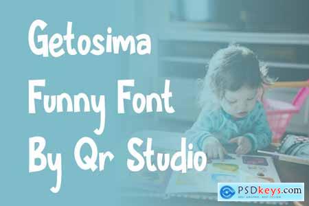 Getosima - Display Font
