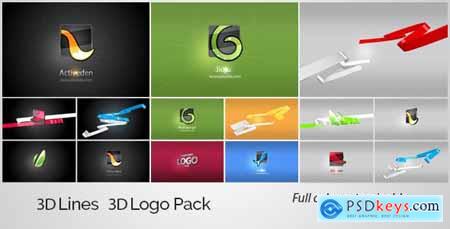 3D Lines 3D Logo Pack 4410126
