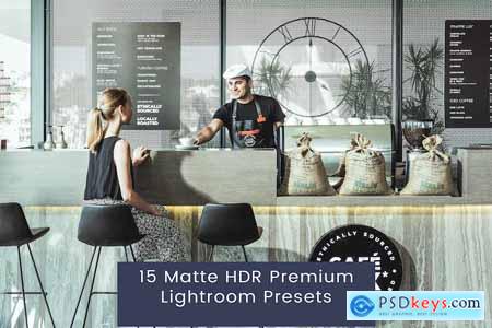 15 Matte HDR Premium Lightroom Presets