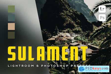 6 Sulament Lightroom and Photoshop Presets