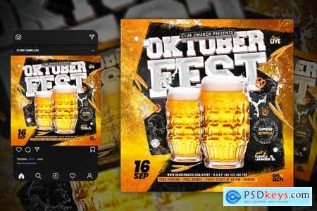 Oktoberfest Flyer FYR4JUT