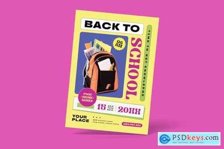 Back To School Flyer 2TS6DKY
