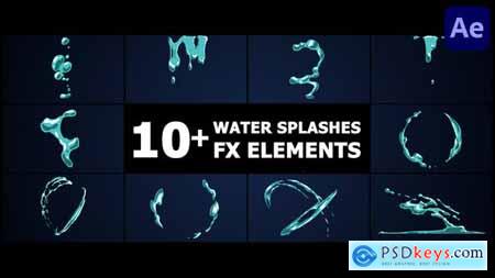 Water Splashes After Effects 46461159
