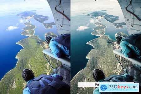 20 SKydiving Lightroom Presets and LUTs