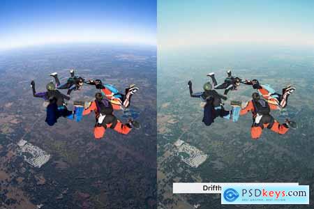 20 SKydiving Lightroom Presets and LUTs