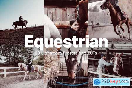 20 Equestrian Lightroom Presets and LUTs