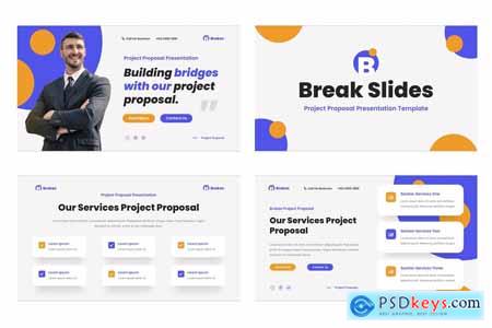 Brokas - Project Proposal Powerpoint Template