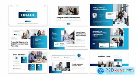 Finage - Business Presentation PowerPoint Template