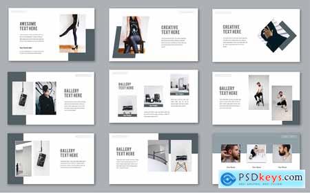 Moody Minimalis PowerPoint Template