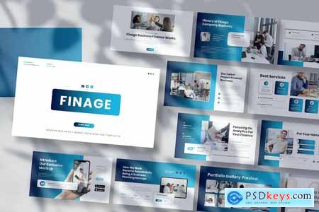 Finage - Business Presentation PowerPoint Template