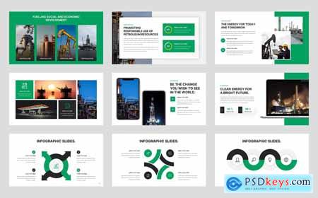 Petron - Oil And Gas Industry PowerPoint Template