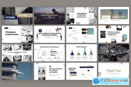 Power Moves Business - PowerPoint Template