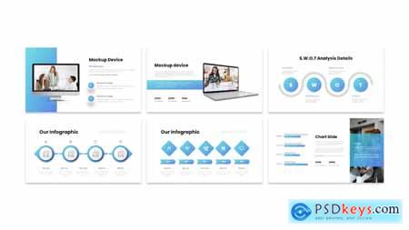 Profital Business Presentation PowerPoint Template