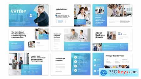 Profital Business Presentation PowerPoint Template