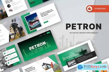 Petron - Oil And Gas Industry PowerPoint Template