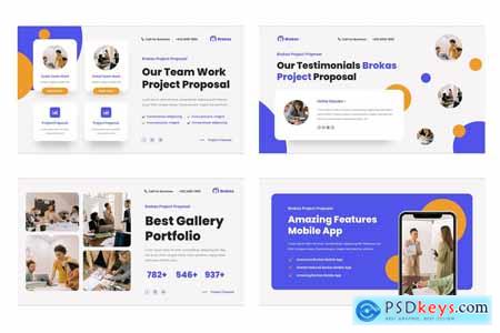 Brokas - Project Proposal Powerpoint Template