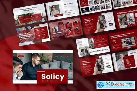 Solicy - Business Presentation PowerPoint Template