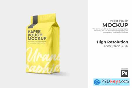 PSD Paper Pouch Mockup