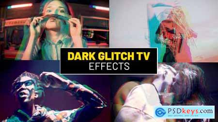 Dark Glitch TV Premiere Pro 46371691