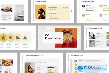 CV PowerPoint Presentation Template