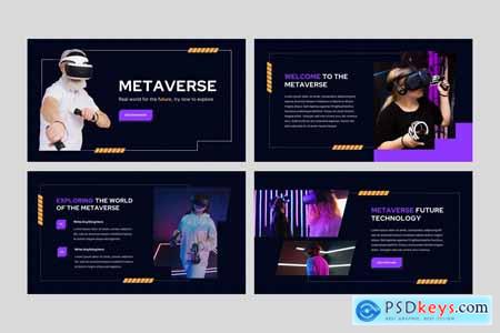 Metaverse & Virtual Reality PowerPoint Template