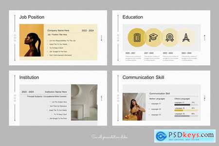 CV PowerPoint Presentation Template