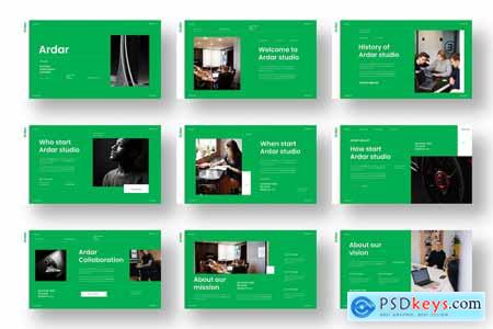 Ardar  Business PowerPoint Template