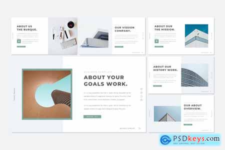 Burque Minimal Powerpoint Template