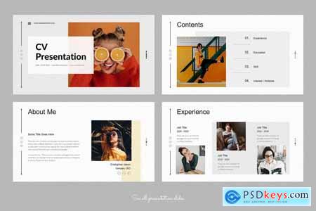 CV PowerPoint Presentation Template