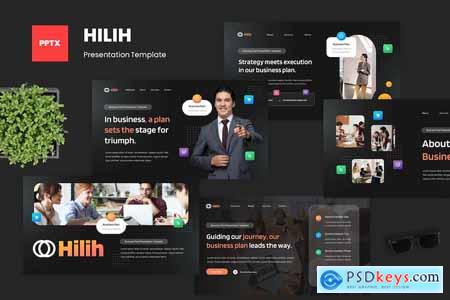 Hilih - Business Plan Powerpoint Template