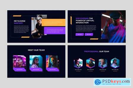 Metaverse & Virtual Reality PowerPoint Template