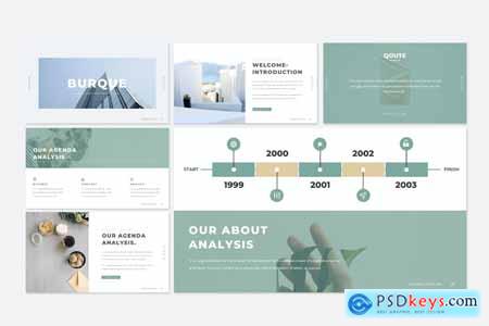 Burque Minimal Powerpoint Template